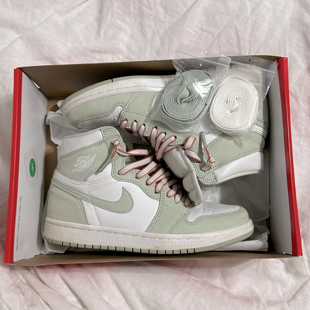 womens Jordan 1 Retro High OG Seafoam